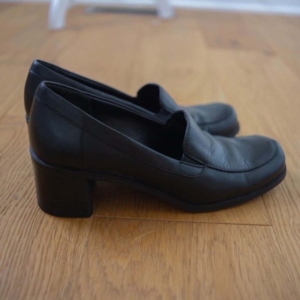 Croft & Barrow Y2K Chantel Black Loafers